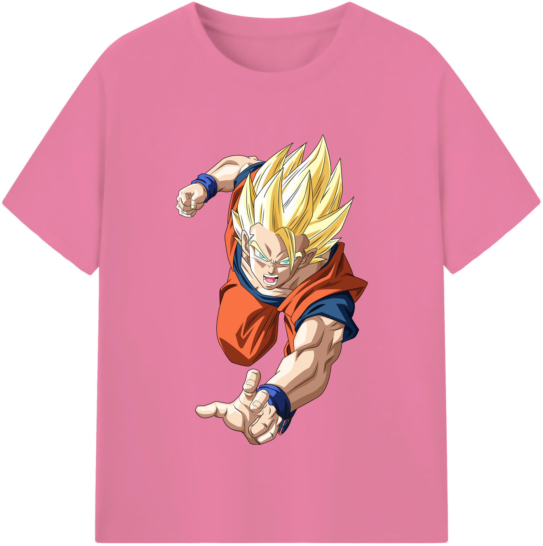 （画像用） ドラゴンボール 孫 悟飯（そんごはん）DRAGON BALL Son Gohan 綿100％半袖Tシャツ（フロントプリント）
